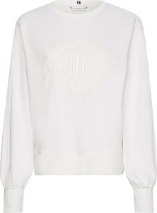 tommy-hilfiger-naisten-collegepaita-relaxed-th-crest-sweatshirt-valkoinen-1