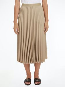 tommy-hilfiger-naisten-hame-fluid-twill-pleated-midi-skirt-vaalea-beige-1