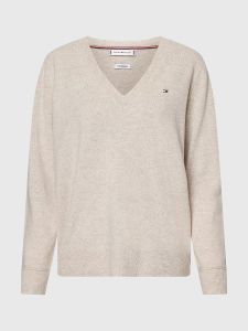 tommy-hilfiger-naisten-neulepusero-wool-cashmere-vnk-sweater-luonnonvalkoinen-2