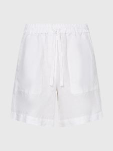 tommy-hilfiger-naisten-pellavashortsit-linen-pull-on-shorts-valkoinen-2