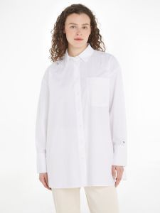 tommy-hilfiger-naisten-valjanmallinen-kauluspaita-smd-essential-loose-fit-shirt-valkoinen-1