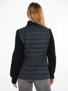 tommy-hilfiger-untuvatakki-knit-mix-down-jacket-musta-2