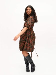 uhana-naisten-mekko-faith-dress-musta-kuosi-2