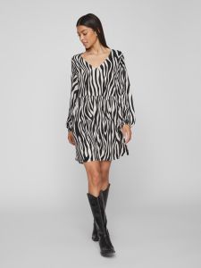 vila-mekko-vifini-ls-short-dress-mustavalkoinen-1