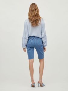 vila-naisten-farkkushortsit-viadama-faya-hw-over-knee-denim-indigo-2