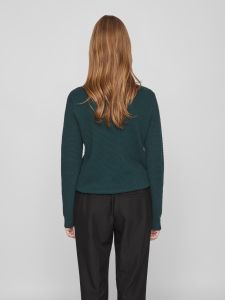 vila-neule-vidalo-o-neck-l-s-knit-top-vihrea-2
