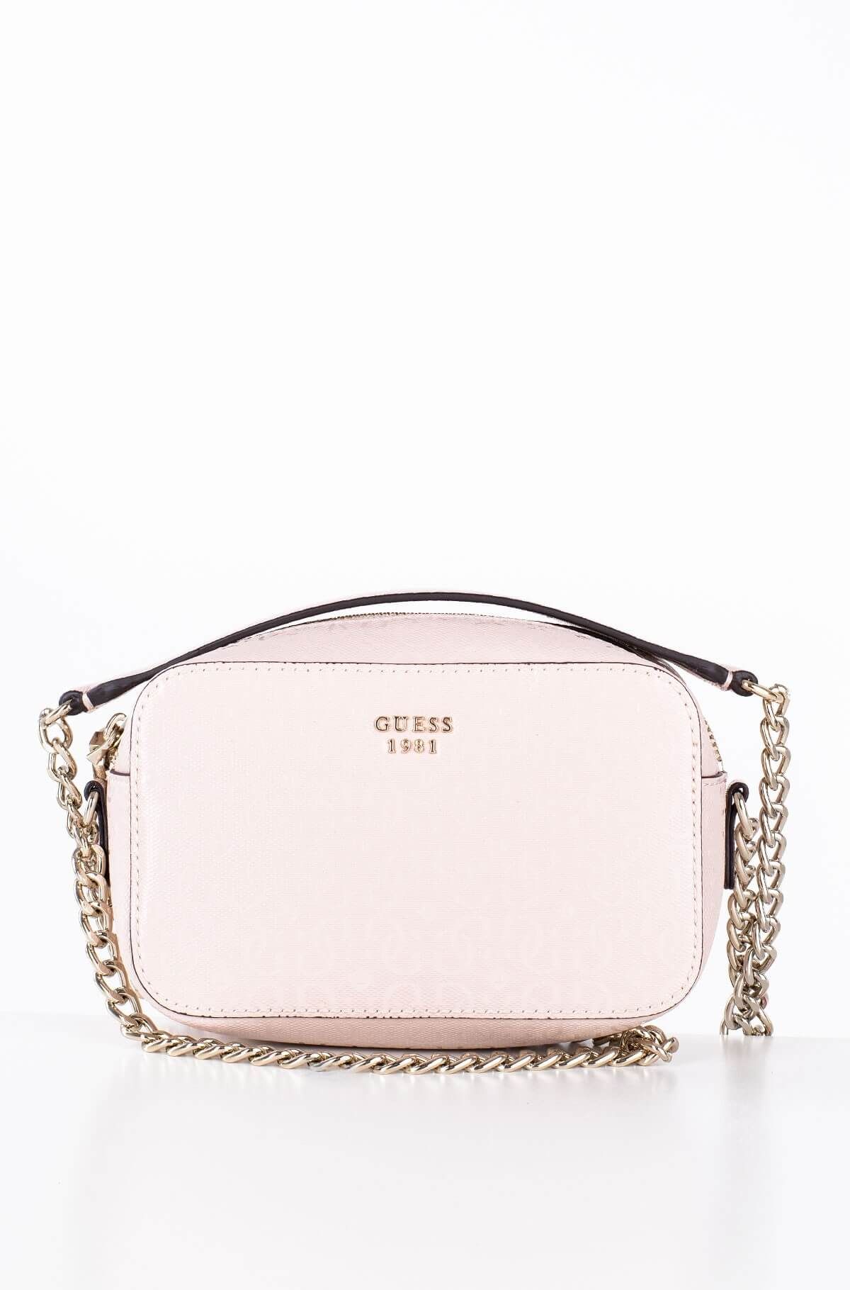 Guess Naisten Laukku Tabbi Mini Crossbody Camera Vaaleanpunainen