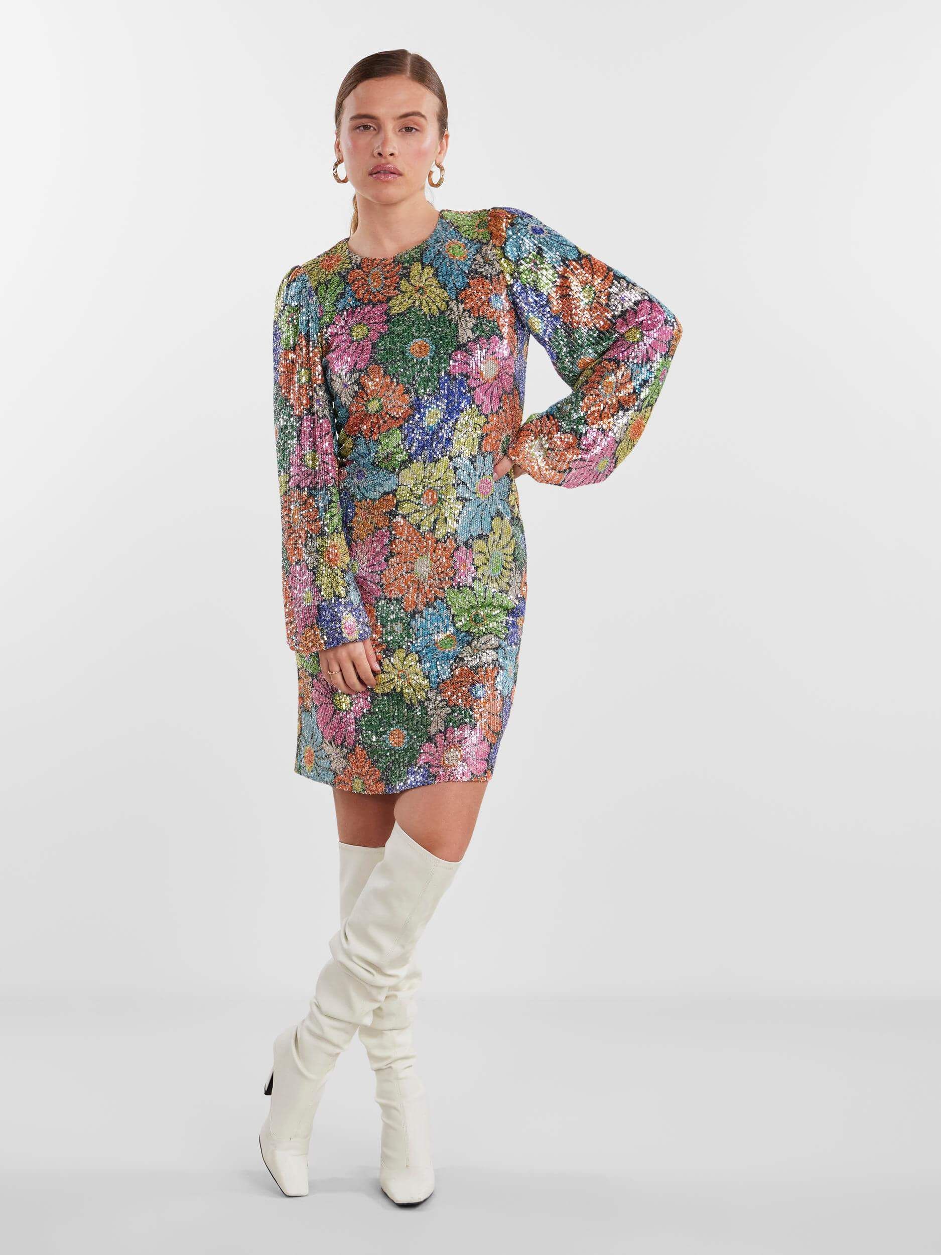 Yas sequin deals dress