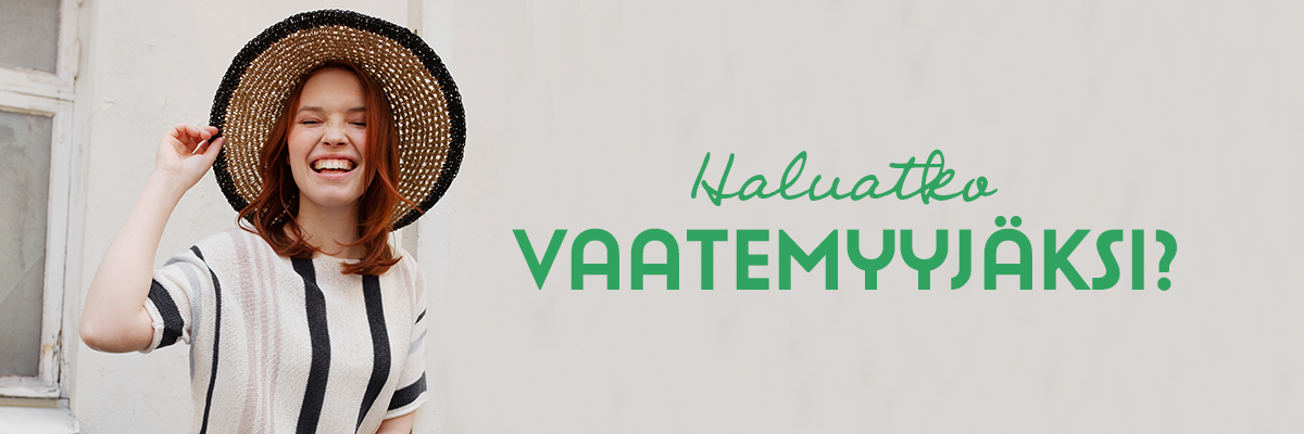 Vinkit vaatemyyjäksi!